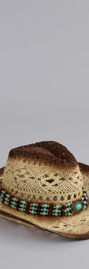 Yeehaw Energy Straw Cowboy Hat