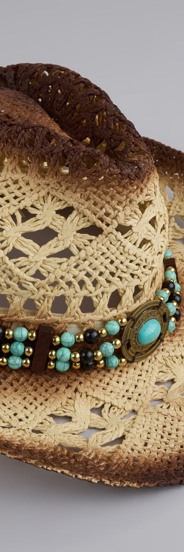 Yeehaw Energy Straw Cowboy Hat