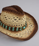 Yeehaw Energy Straw Cowboy Hat