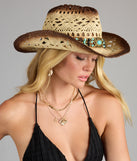 Yeehaw Energy Straw Cowboy Hat