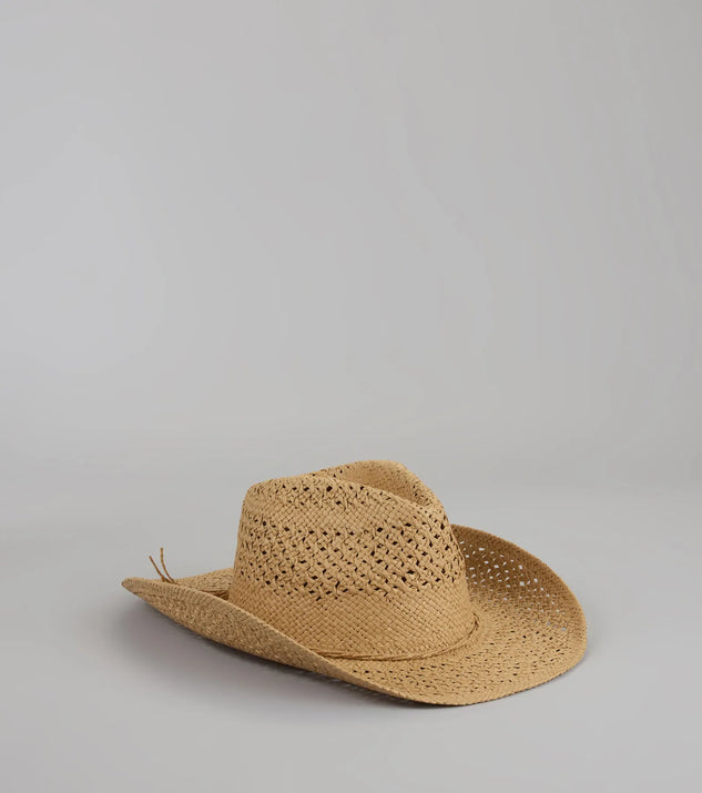 Desert Daze Straw Cowboy Hat
