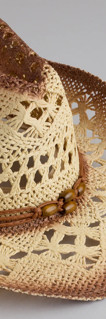 Country Cutie Beaded Cowboy Hat