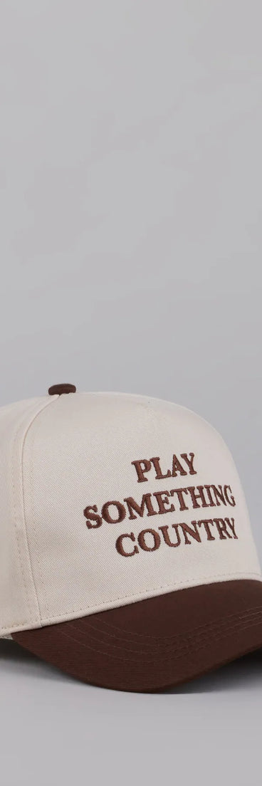 Play Something Country Snap Back Hat