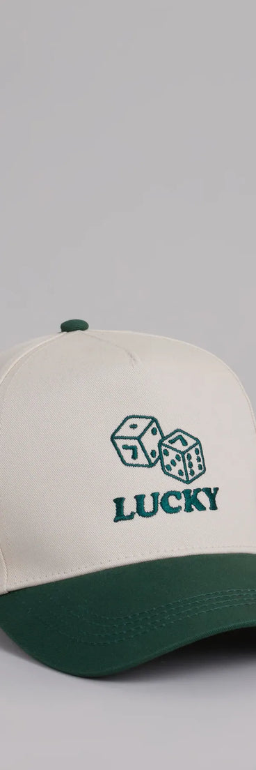 Lucky Dice Two-Tone Baseball Cap