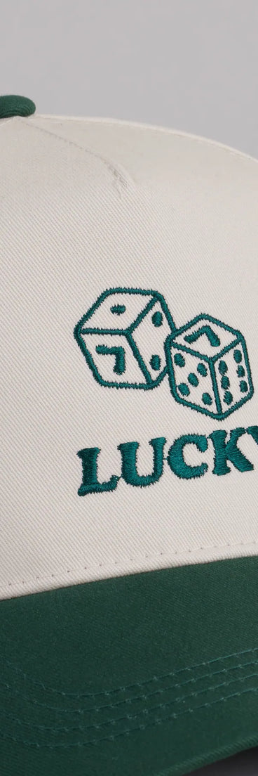 Lucky Dice Two-Tone Baseball Cap