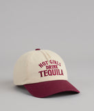 Hot Girls Drink Tequila Baseball Cap