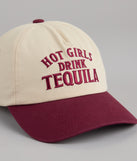 Hot Girls Drink Tequila Baseball Cap