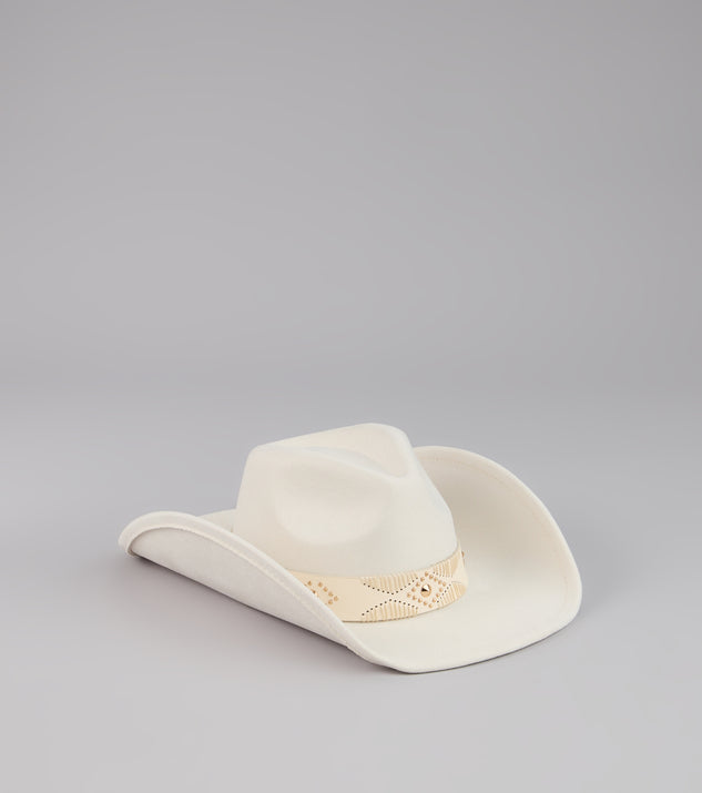 Western Adventure Faux Suede Cowboy Hat