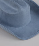 Western Sun Micro Suede Cowboy Hat