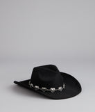 Western Babe Heart Concho Trim Cowboy Hat