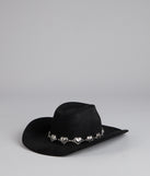 Western Babe Heart Concho Trim Cowboy Hat