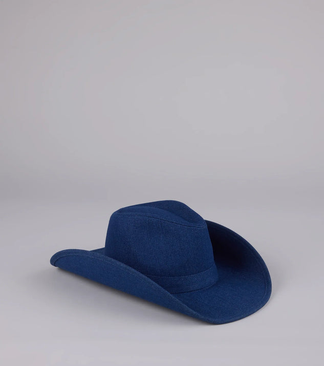 Howdy Hottie Denim Cowboy Hat