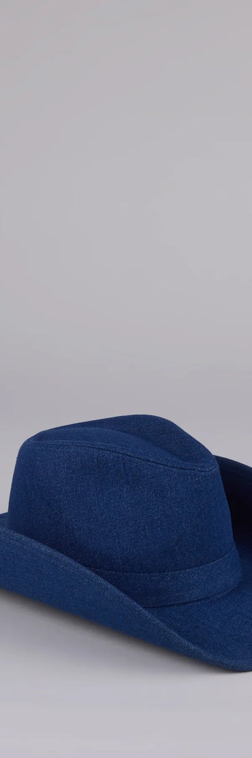 Howdy Hottie Denim Cowboy Hat