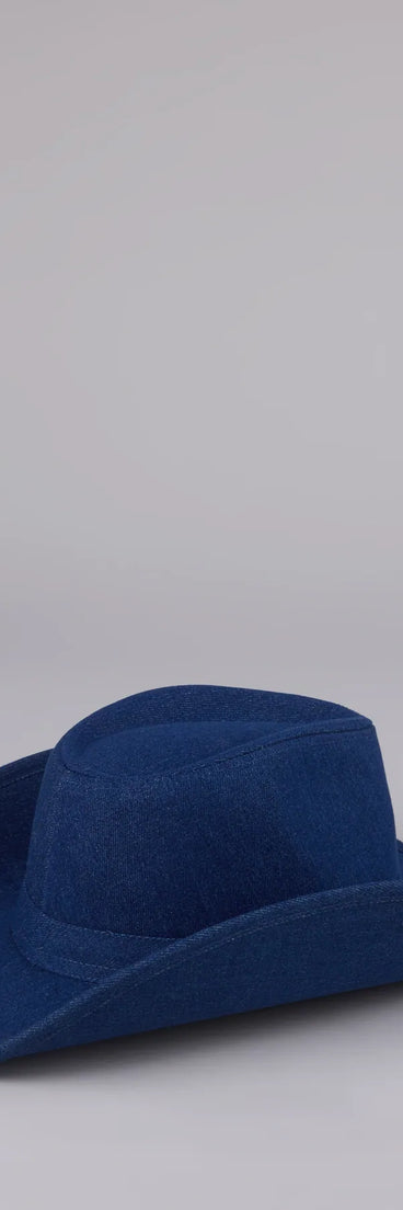 Howdy Hottie Denim Cowboy Hat