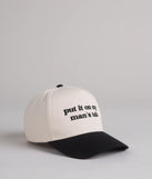 Put It On My Man's Tab Snap Back Cap