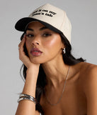 Put It On My Man's Tab Snap Back Cap