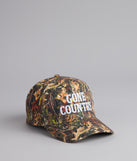 Gone Country Camo Baseball Cap