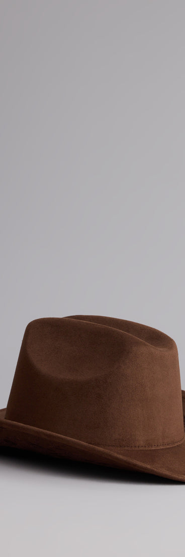 Style your vibe in seconds with the Western Blooms Embroidered Rose Cowboy Hat, a fashion accessories essential that completes any outfit with ease.