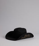 Starry Nights Suede Cowboy Hat