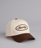 Howdy Two-Tone Baseball Cap