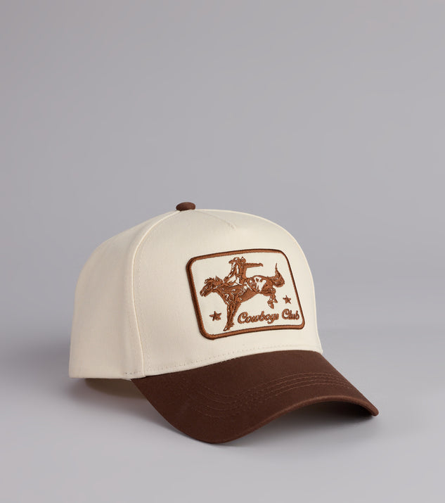 Cowboys Club Two-Tone Baseball Cap