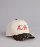 Hotter Than Ever Leopard Baseball Cap
