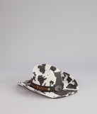 Rodeo Dreams Cow Print Cowboy Hat