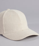 Autumn Stroll Corduroy Baseball Cap