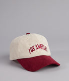 LA Vibes Corduroy Baseball Cap