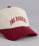 LA Vibes Corduroy Baseball Cap