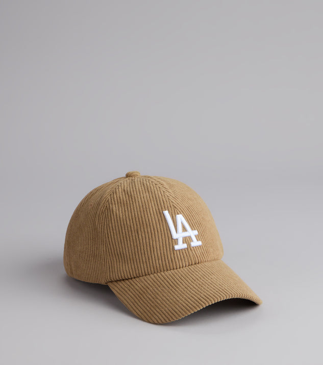 West Coast Vibes LA Corduroy Baseball Cap