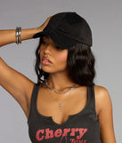 Everyday Mood Faux Suede Baseball Cap