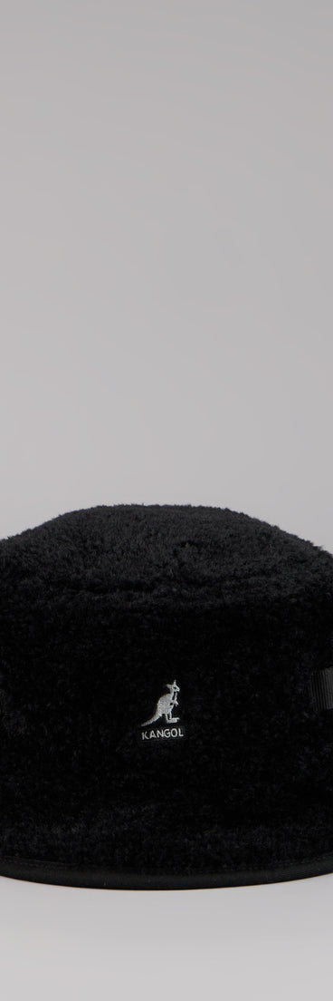 This piece brings trend-right energy to the Kangol Faux Fur Shearling Bucket Hat, perfect for fall outfits that stand out.