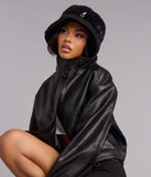 Kangol Faux Fur Shearling Bucket Hat