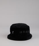 Kangol Faux Fur Shearling Bucket Hat