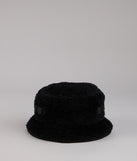 Kangol Faux Fur Shearling Bucket Hat