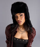Kangol Faux Fur Trim Trapper Hat