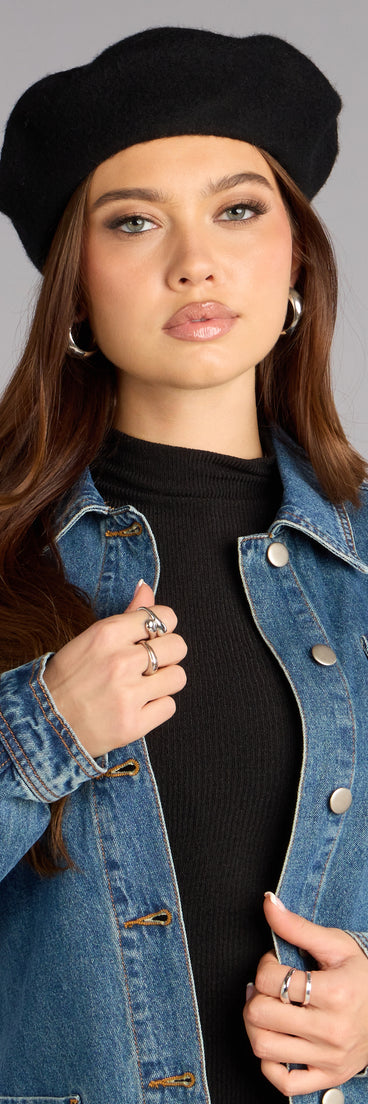 Always Polished Classic Beret