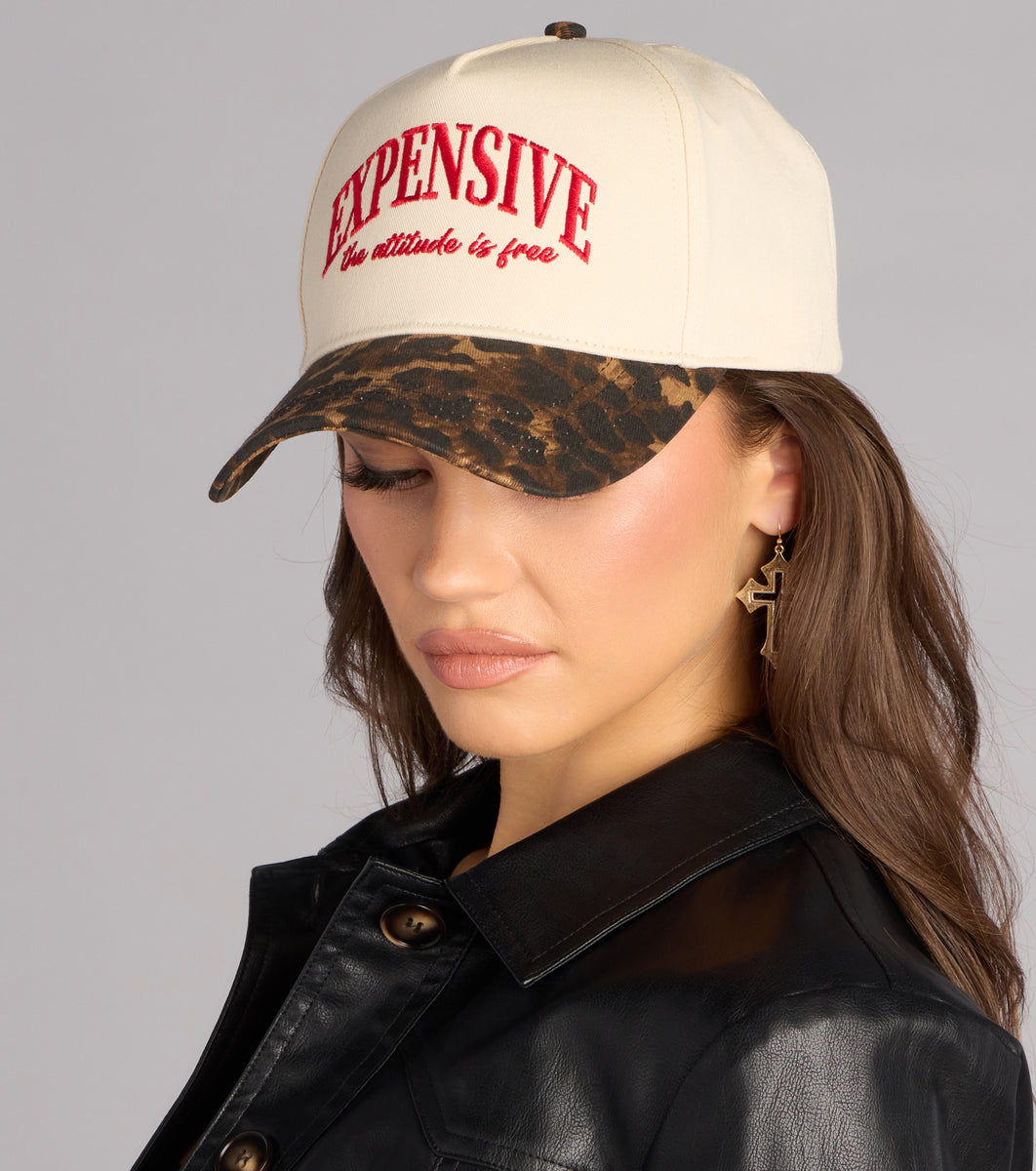Expensive Attitude Leopard Baseball Cap & Windsor