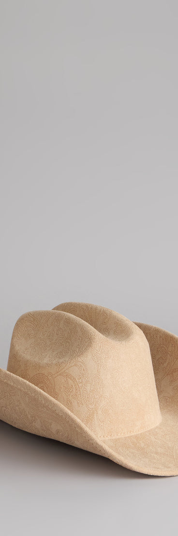 Out West Plans Cowboy Hat