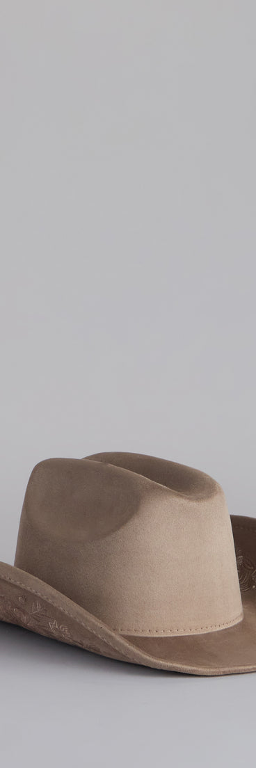 Desert Days Embroidered Cowboy Hat