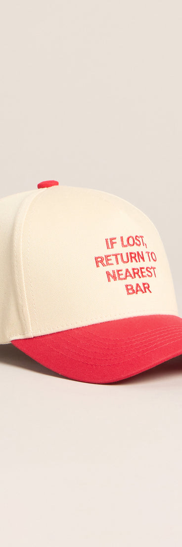 Return To Bar Snapback Hat
