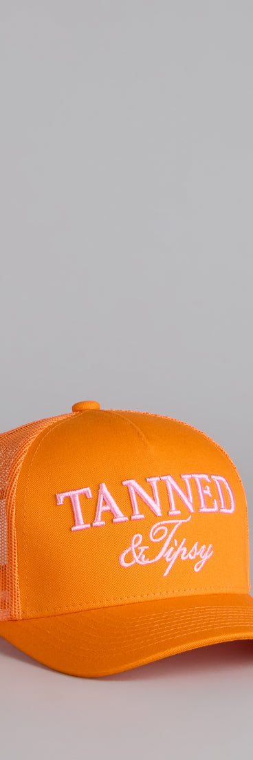Tanned And Tipsy Trucker Hat
