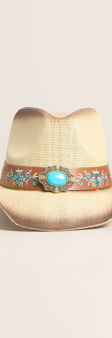 Desert Trend Straw Cowboy Hat