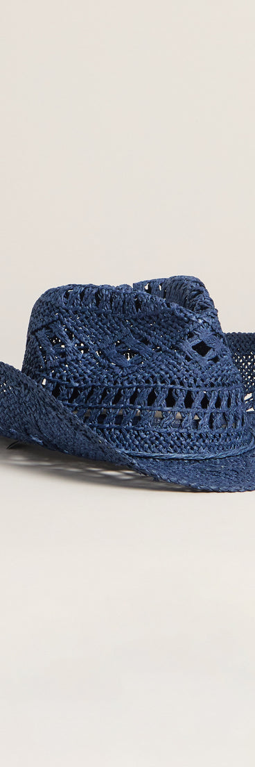 Country Vibe Straw Cowboy Hat