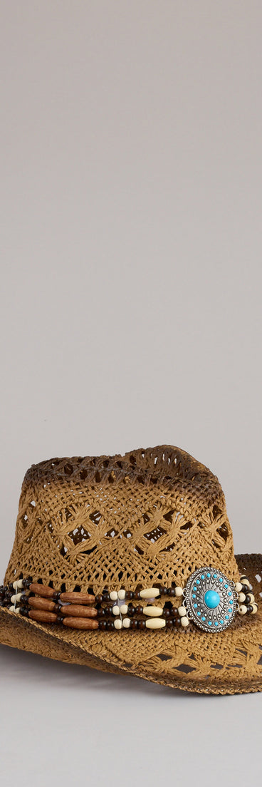 Wander West Beaded Cowboy Hat
