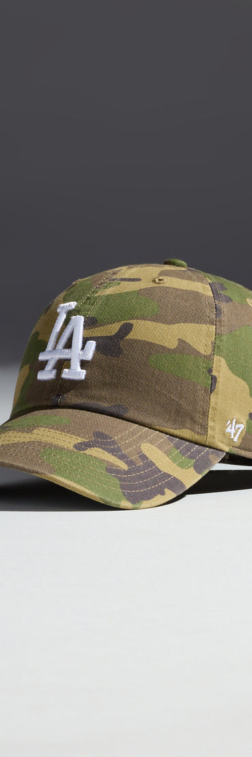 '47 LA Camouflage Baseball Cap