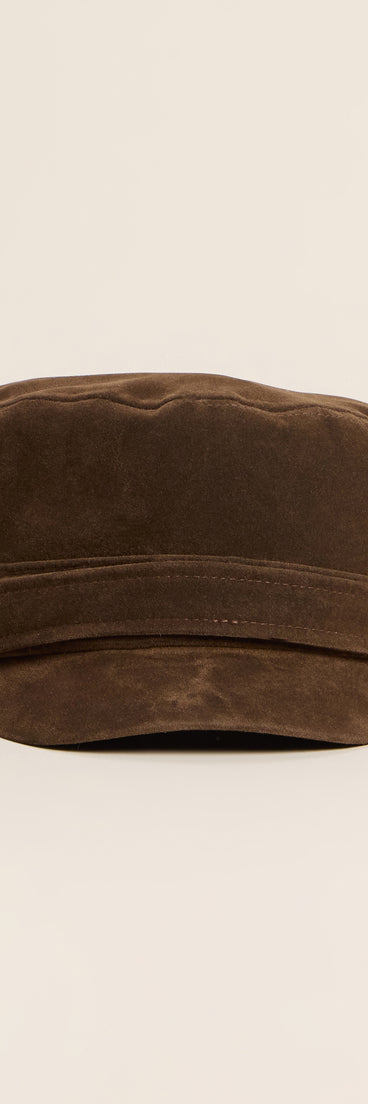 Weekend Detour Suede Cabby Hat
