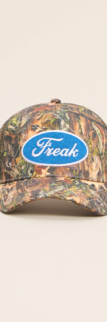 Wild Card Camo Graphic Baseball Cap
