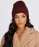 Blame It On The Weather Knit Beanie